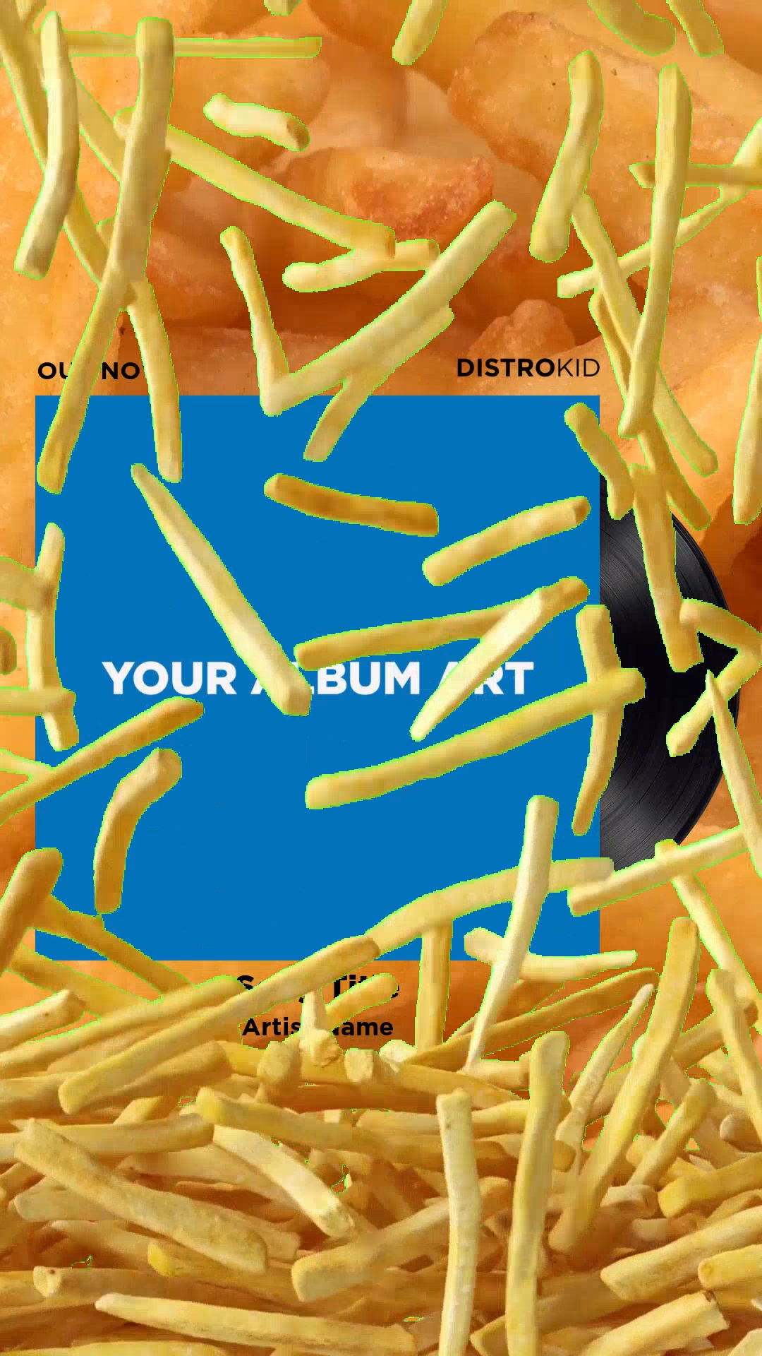 Fries-themed Mini Video template thumbnail