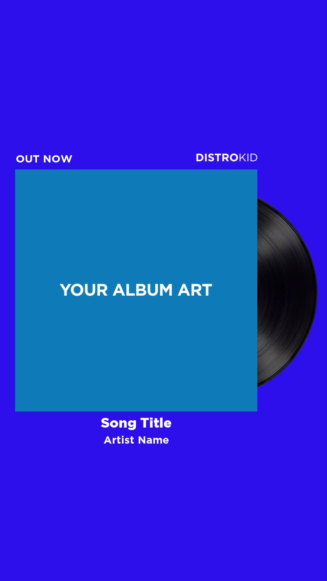 Unicorn-themed Mini Video template thumbnail showing a colorful unicorn